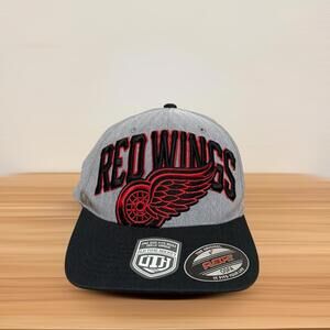 Detroit Red Wings Old Time Hockey Stretch Hat Gray Men’s